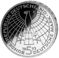Deutschland 5 DM 1973 Nikolaus Kopernikus