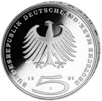Deutschland 5 DM 1981 Gotthold Ephraim Lessing