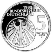 Deutschland 5 DM 1985 Europäisches Jahr der Musik