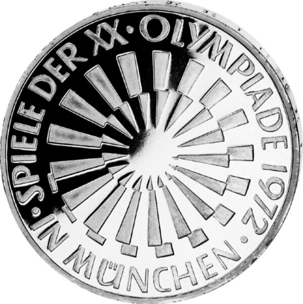 Deutschland 10 DM 1972 Spirale "in München" D