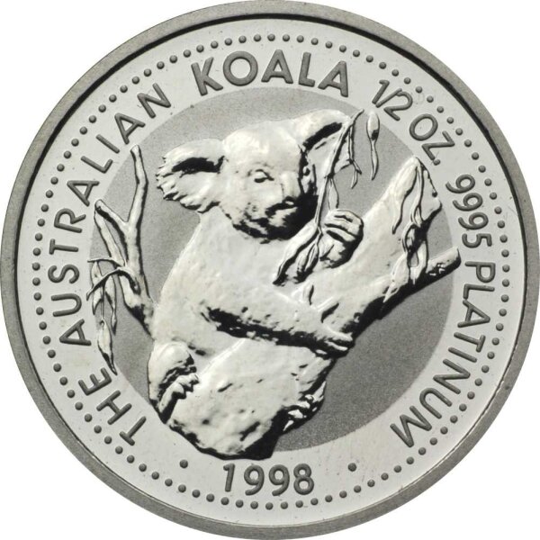 Australien Koala div. 1/2 oz Platin