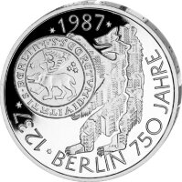 Deutschland 10 DM 1987 750 Jahre Berlin