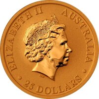 Australien Känguru div. 1/4 oz Gold