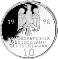 Deutschland 10 DM 1998 300 J. Franckesche Stiftungen zu Halle