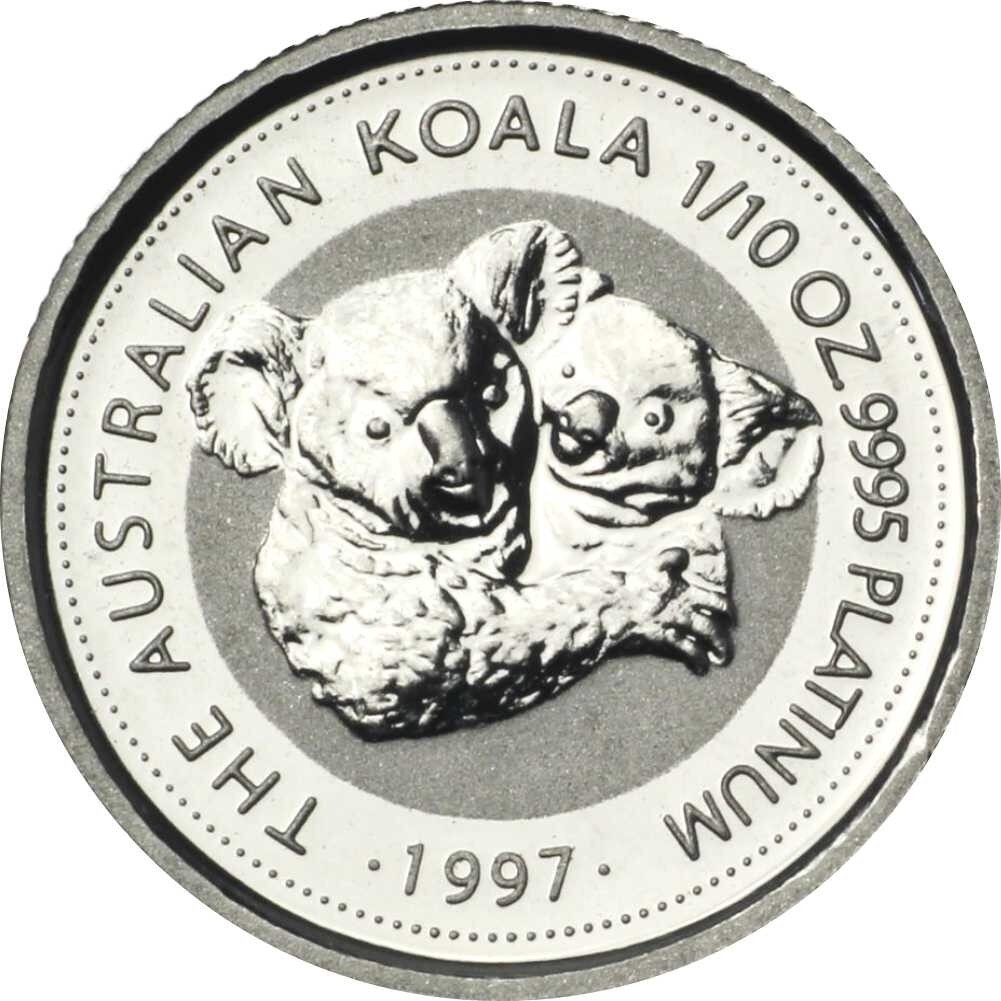Australien Koala div. 1/10 oz Platin