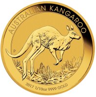 Australien Känguru div. 1/10 oz Gold