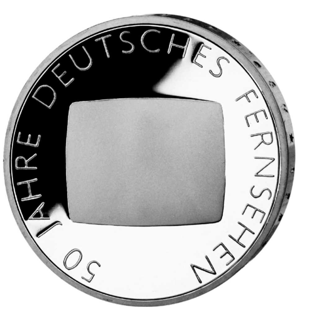 Deutschland 10 Euro 2002 50 Jahre Deutsches Fernsehen